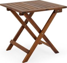 Stół Składany Stolik Z Drewna Meble Ogrodowe - dobre Stoły ogrodowe
