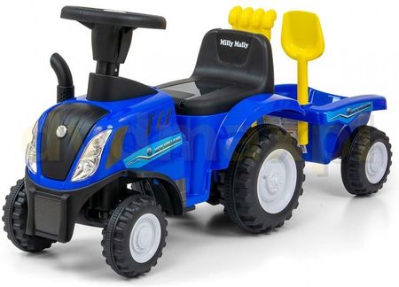 Milly Mally Jeździk Pojazd New Holland T7 Traktor Niebieski