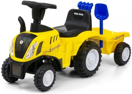 Milly Mally Jeździk Pojazd New Holland T7 Traktor Żółty