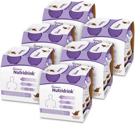 Nutridrink Standard preparat odżywczy smak czekoladowy 24x125ml