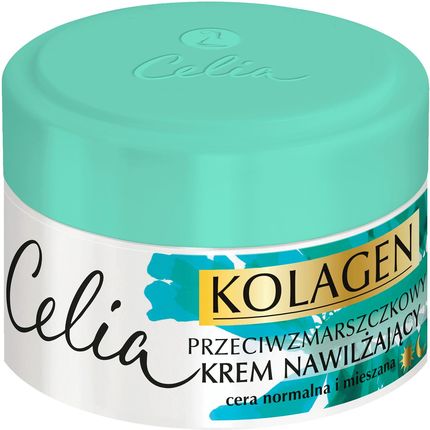 Krem Celia Kolagen przeciwzmarszczkowy nawilżający z algami na dzień i noc 50ml