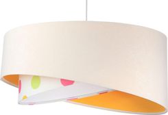 Lampa Wisząca Bps Koncept Lampa Wisząca Speck Biała/Pomarańczowa