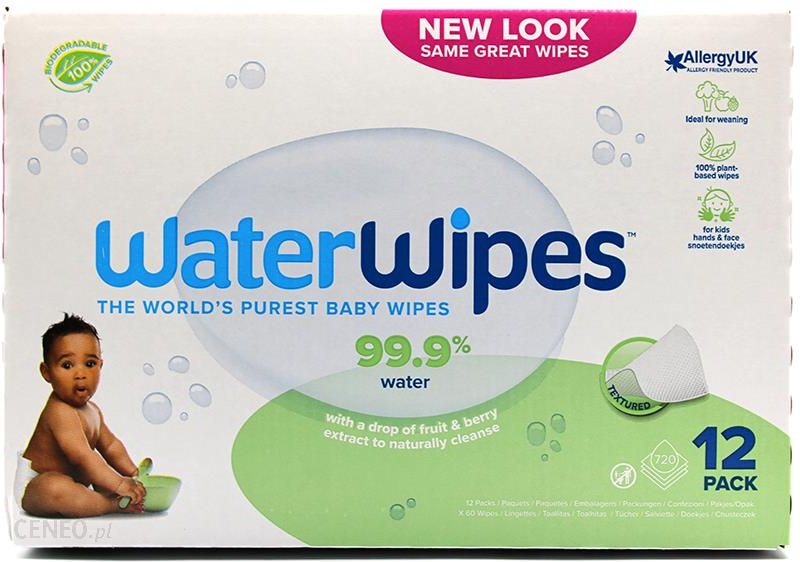 WaterWipes BIO Soapberry 12x60 szt. Chusteczki nawilżane z dodatkiem orzechów mydlanych