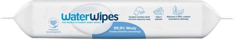 WaterWipes BIO Chusteczki nawilżane KARTON 12x60 szt.