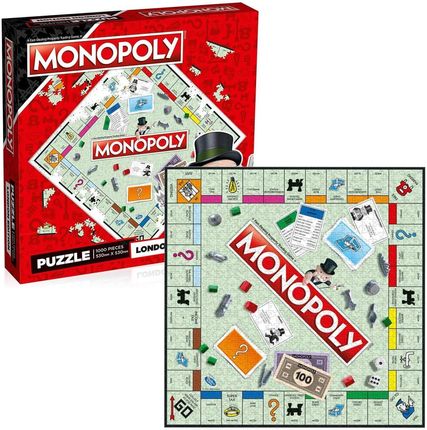 Winning Moves Puzzle 1000El. Monopoly Board London