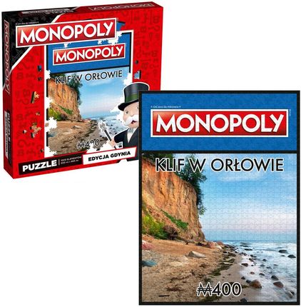 Winning Moves Puzzle 1000El. Monopoly Square Gdańsk Żuraw