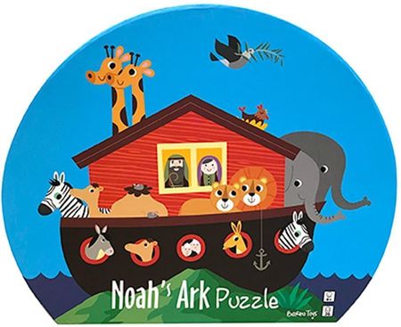 Barbo Toys Puzzle Dla Dzieci W Ozdobnym Pudełku 36El. Arka Noego