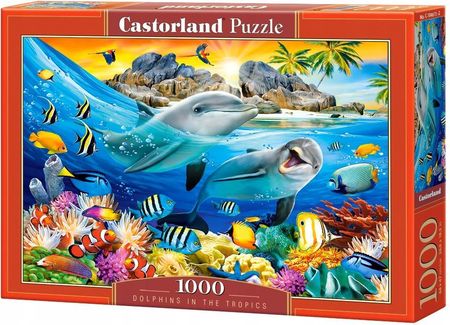 Castorland Puzzle 1000El. Dolphins In The Tropics