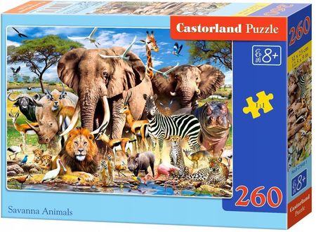 Castorland Puzzle 260El. Savanna Animals