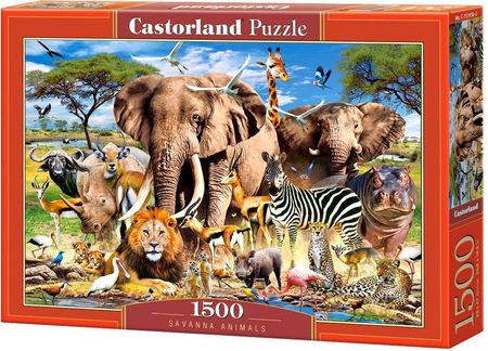 Castorland Puzzle 1500El. Savanna Animals