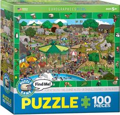 Eurographics 100El. Smartkids A Day In The Zoo 6100-0542