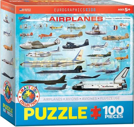 Eurographics 100El. Smartkids Airplanes 6100-0086 