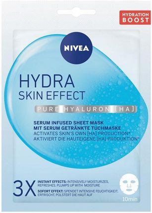 Nivea Hydra Skin Effect Maska W Płachcie 29 Ml