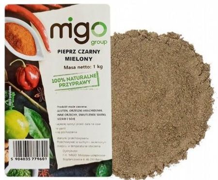 Migogroup Pieprz Czarny Mielony 1Kg