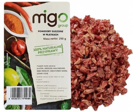 Migogroup Pomidory Suszone Płatki 250g