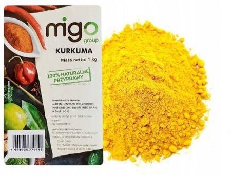 Migogroup Kurkuma Mielona 1kg