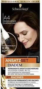 Diadem Hair care Coloration Zestaw do nasady ciemny brąz A4 1 Stk.