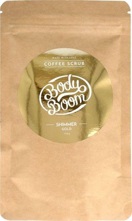 Body Boom Peeling Kawowy Do Ciała - Shimmergold 100G
