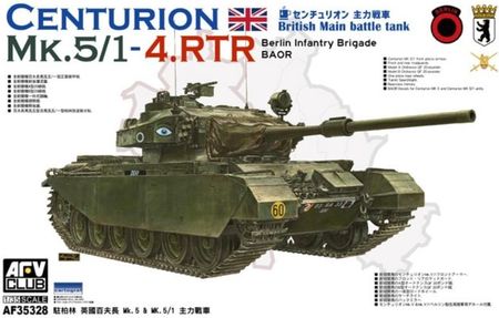 Afv Club Plastikowy Model Czołgu Centurion Mk.5/1-4.Rtr 1:35 35328 (AFV35328)