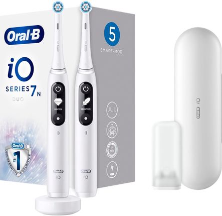 Szczoteczka elektryczna Oral-B iO Series 7 Duo White Alabaster