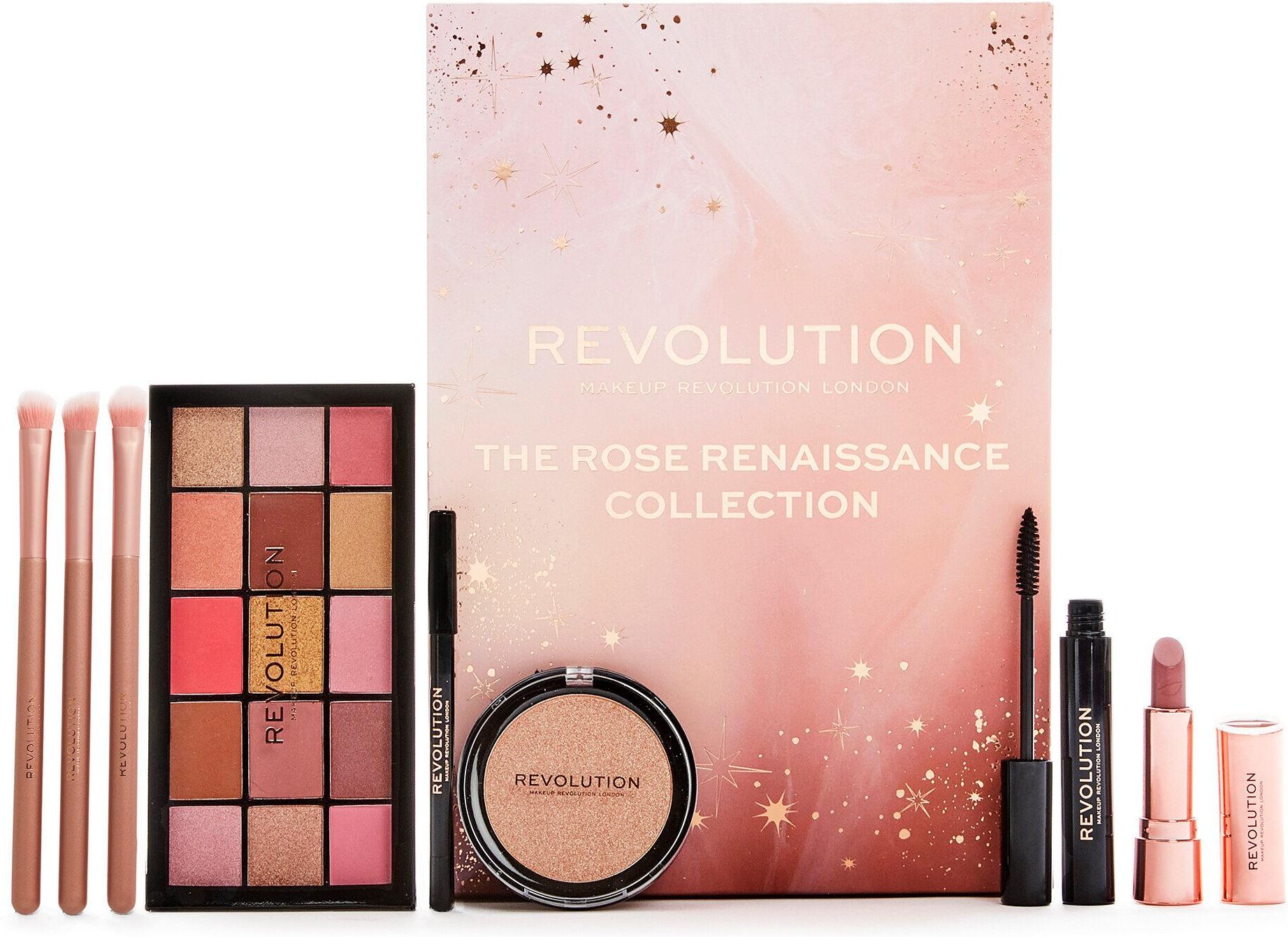 Zestaw dla kobiety Makeup Revolution Rose Renaissance Collection Zestaw