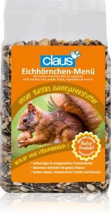 Claus Squirrel Menue Pokarm Dla Wiewiórek 700g