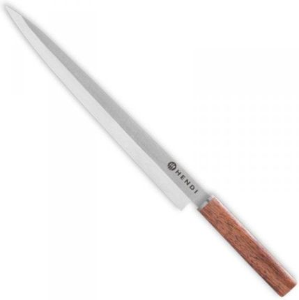 Nóż Do Sushi Yanagiba Ze Stali Nierdzewnej Dł. 300 Mm Titan East Hendi 841433