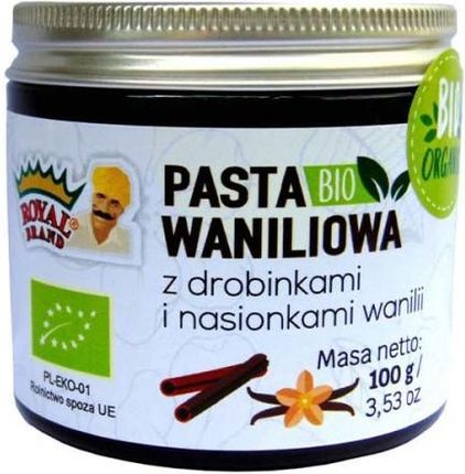 Royal Brand Pasta Waniliowa Bio 100g