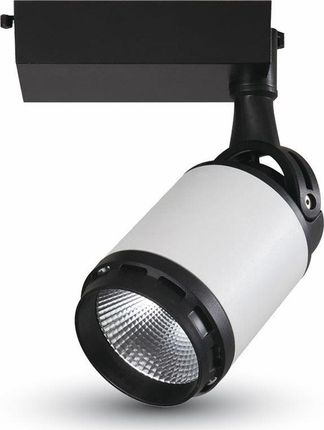 V-TAC Reflektor szynowy LED VT-4512 biało-czarna obudowa-SKU1334