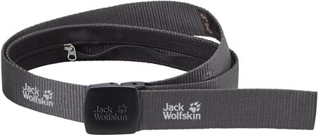 Jack Wolfskin Pasek Do Spodni Secret Belt Wide Dark Steel