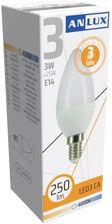 Żarówka LED świeczka 3W 250lm 4000K E14 ANLUX LED3-GL-3W-E14-NW
