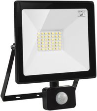 Zdjęcie Naświetlacz LED z czujnikiem ruchu Maclean, slim 30W, 2400lm, barwa neutralna biała (4000K), IP44,  MCE630 NW PIR - Wejherowo