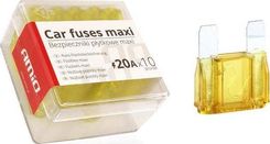 Zdjęcie Amio Bezpieczniki Samochodowe Maxi Pudełko 10Szt 20A - Brwinów