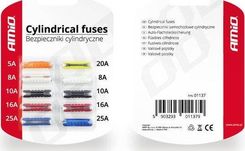 Zdjęcie Amio Bezpieczniki Samochodowe Cylindryczne 10Szt. Ami01137 - Knurów