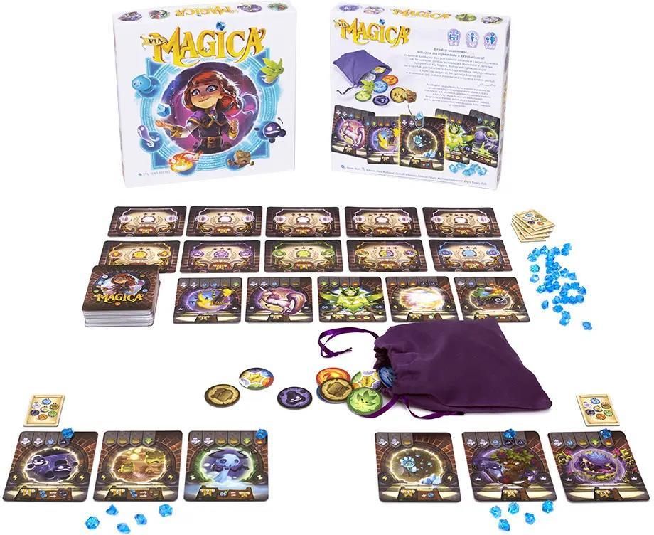 Hurrican Via Mágica – Juego De Mesa De Bingo Fantástico Para 2 A 6 Jugadores, A Partir De 8 Años, Duración 30-60 Min, Estrategia Y Suerte