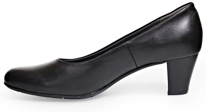 Abeba 3940 – 36 Business Lady scarpe di sicurezza Pumps, Nero, 3940-39