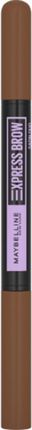 Maybelline New York Express Brow Satin Duo dwustronna kredka do brwi 02 Medium Brown 8,8g