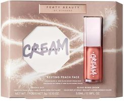 Zdjęcie FENTY BEAUTY Resting peach face Zestaw do makijażu - Wałcz