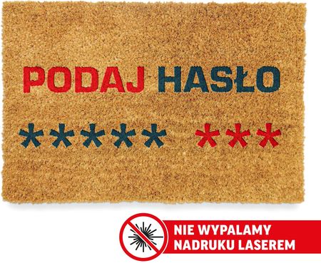 Wycieraczkowo Wycieraczka 8 Gwiazdek "Podaj Haslo" Pis