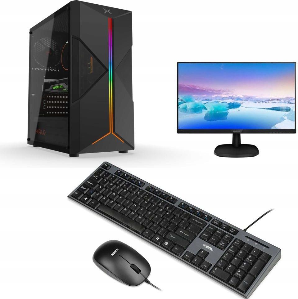 AnimeCraft Zestaw RGB i5-10400 16GB SSD960GB GT1030 W10