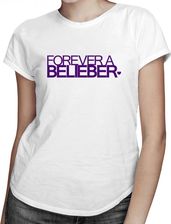 Koszulkowy Forever A Belieber - Damska Koszulka Z Nadrukiem