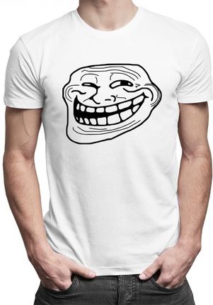Koszulkowy Troll Face - Męska Koszulka Z Nadrukiem