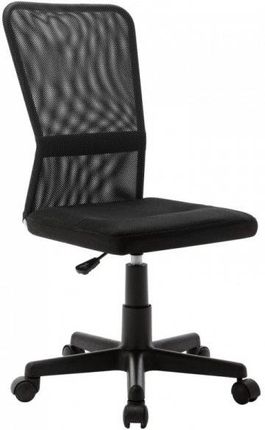 Krzesło Biurowe Czarne 44X52X100 Cm Z Siatką