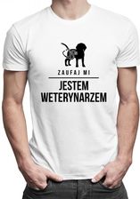 Koszulkowy Zaufaj Mi - Jestem Weterynarzem Męska Koszulka Z Nadrukiem