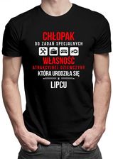 Koszulkowy Chłopak Do Zadań Specjalnych - Lipiec Męska Koszulka Z Nadrukiem