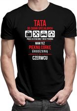 Koszulkowy Tata Do Zadań Specjalnych - Czerwiec Męska Koszulka Z Nadrukiem - zdjęcie 1