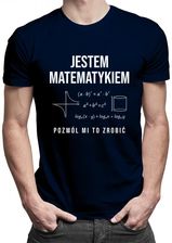 Koszulkowy Jestem Matematykiem, Pozwól Mi To Zrobić – Męska Koszulka Z Nadrukiem - zdjęcie 1