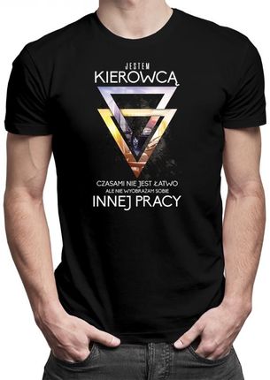Koszulkowy Jestem Kierowcą - Męska Koszulka Z Nadrukiem