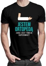 Koszulkowy Jestem Ortopedą, Jaka Jest Twoja Supermoc? - Męska Koszulka Z Nadrukiem - zdjęcie 1