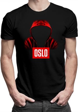 Koszulkowy Oslo - Męska Koszulka Z Nadrukiem